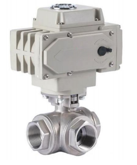 3 Way Electric Ball Valve Female Thread