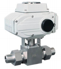 Stainless Steel High Pressure Electric Actuated Ball