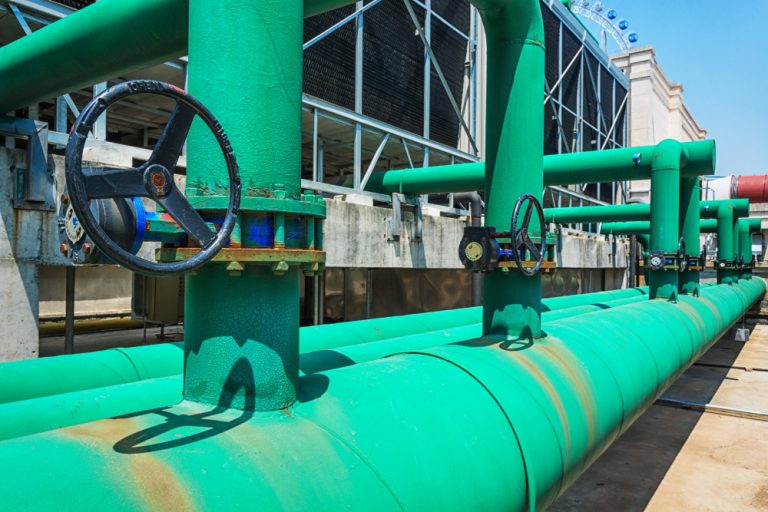 BCST motorized ball valves in Water & Wastewater Treatment
