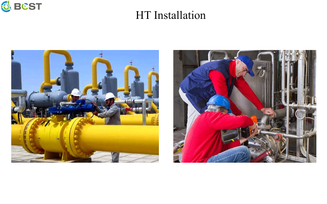 High Temp Ball Valve Installation