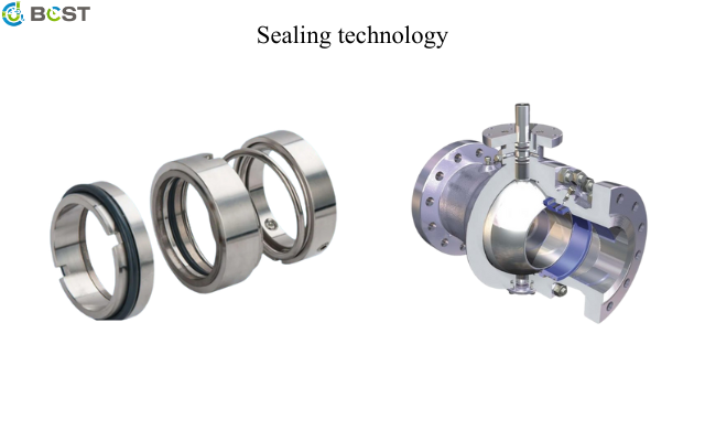 LP ball valve sealing technology and double-seal system