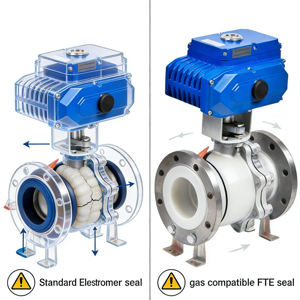 Why Do Standard Valve Seals Fail in Gas Service comparison