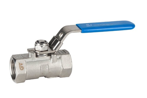 Diagram illustrating the internal components and working principle of a needle valve