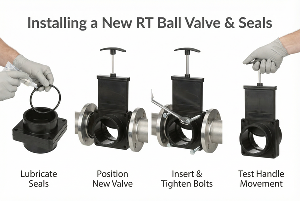 installing a new RT ball valve