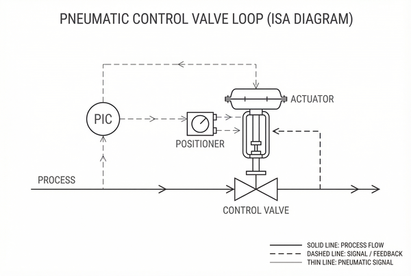 Pneumatic Control Loop Diagram