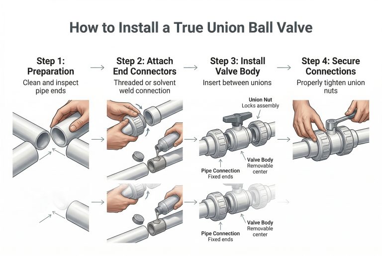 How to Install True Union Ball Valve: Complete Technical Guide