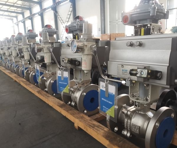 BCST Pneumatic Ball Valve