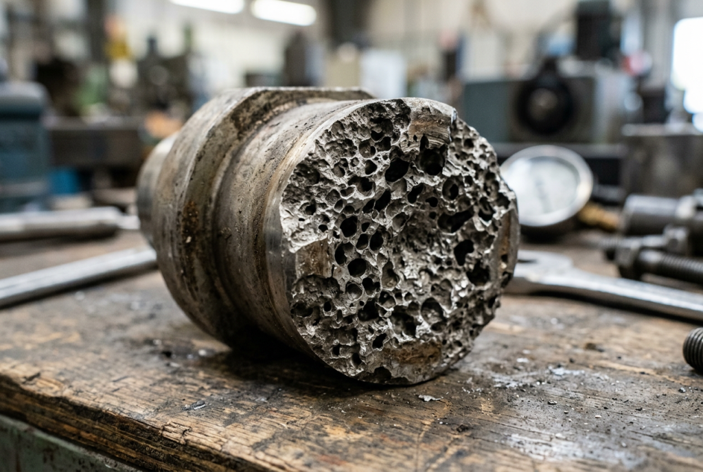 Cavitation Damage - Pitting and Craters
