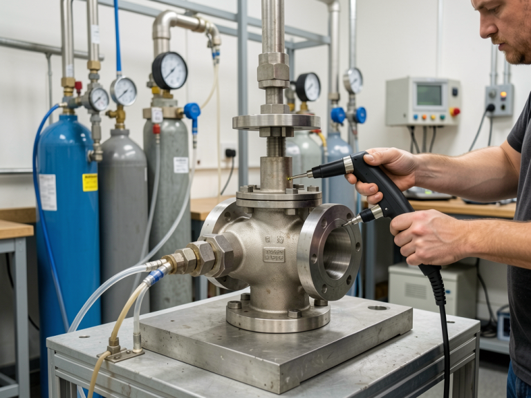 Helium Leak Testing vs. Bubble Testing for High-Pressure Hydrogen Shut-Off Valves