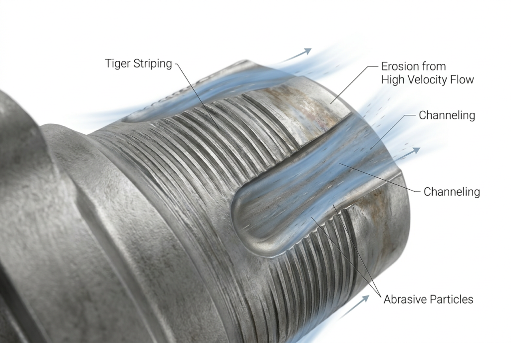 Tiger Striping - A Classic Erosion Pattern