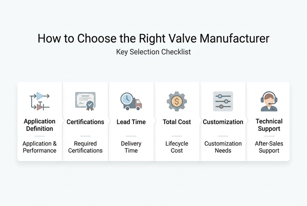 how to choose the right valve manufacturer