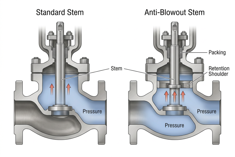 Bleeder Valve Stem Blowout Risk in High-Pressure Gas Service