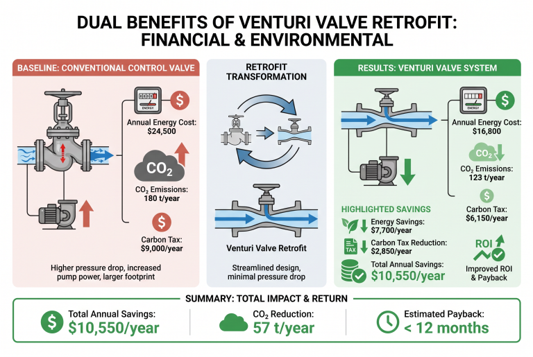 Retrofitting for Profit: How Converting to Venturi Valves Slashes Carbon Taxes