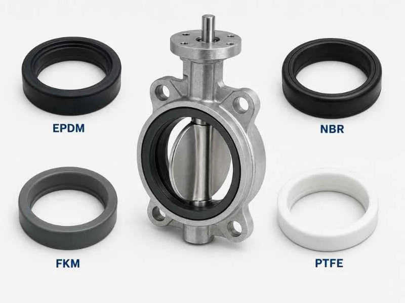 Butterfly Valve Component Materials
