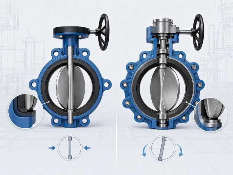 Differentiating Concentric and High-Performance Butterfly Valves