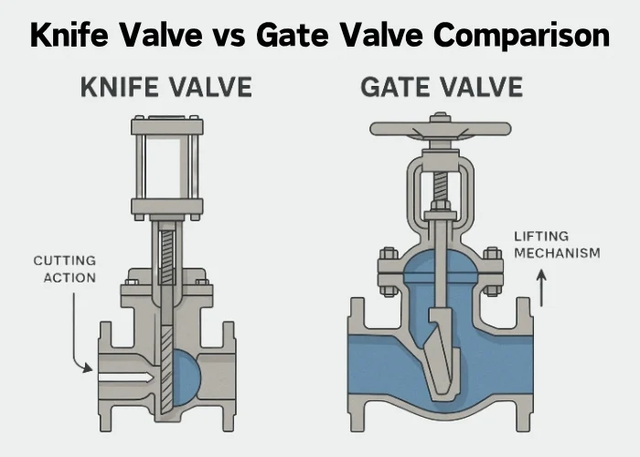 Knife Valve vs Gate Valve: Which Is Right for Your Industrial Application?