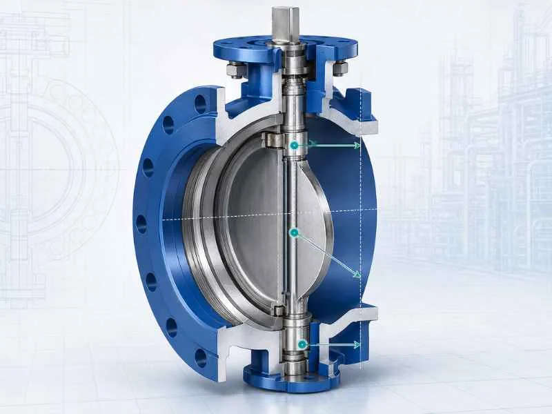 Triple Eccentric Butterfly Valve Design