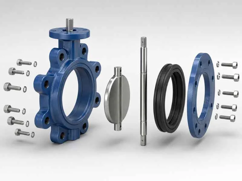 bcst-butterfly-valve-core-components-exploded-view-industrial-parts