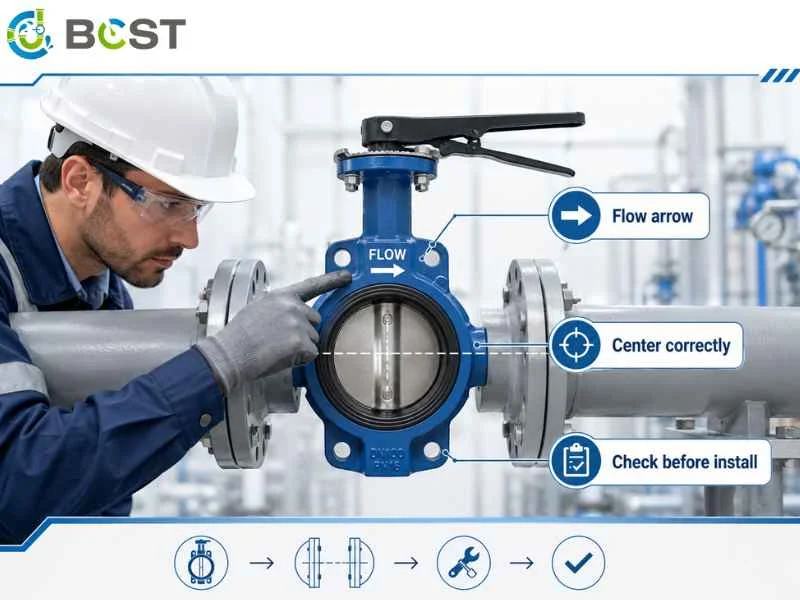 BCST Butterfly Valve Inspection