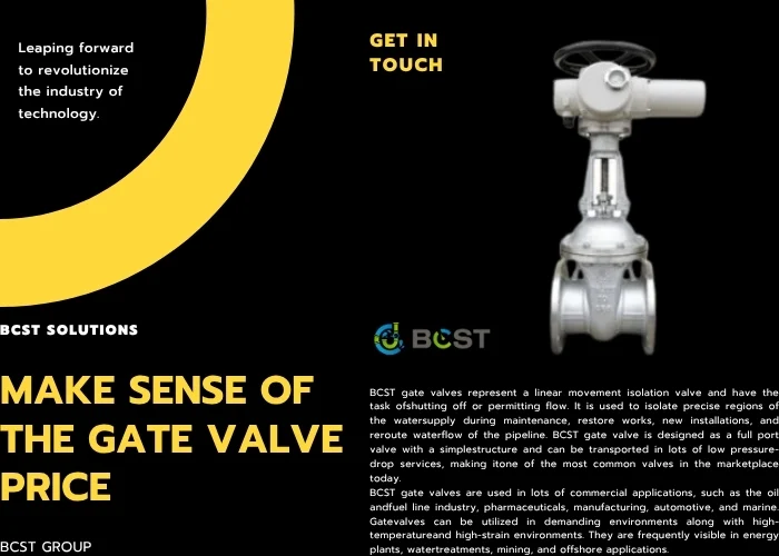 How Can You Make Sense of the Gate Valve Price?