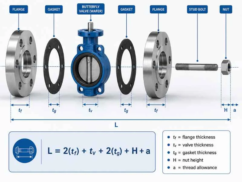 Bolt Length Calculation Components
