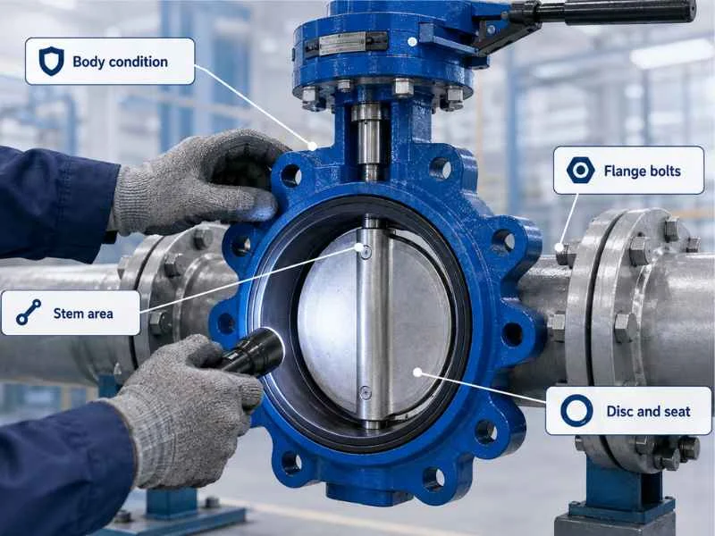 Butterfly Valve Routine Inspection