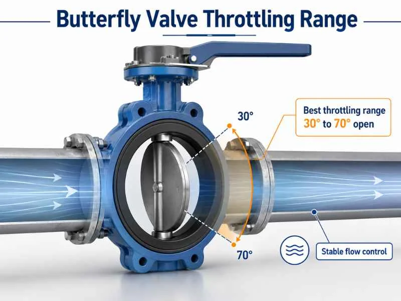 Butterfly Valve for Throttling Applications