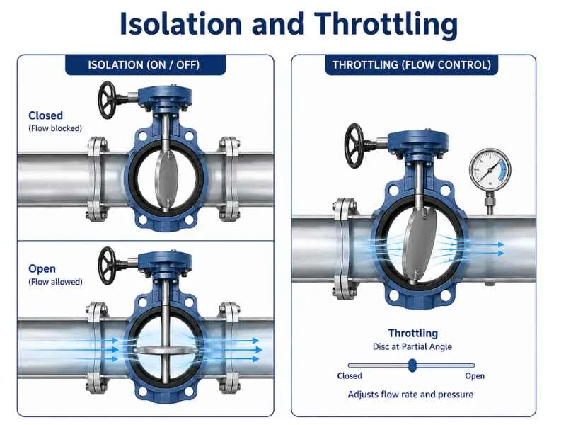 The Dual Role On-Off Isolation and Throttling