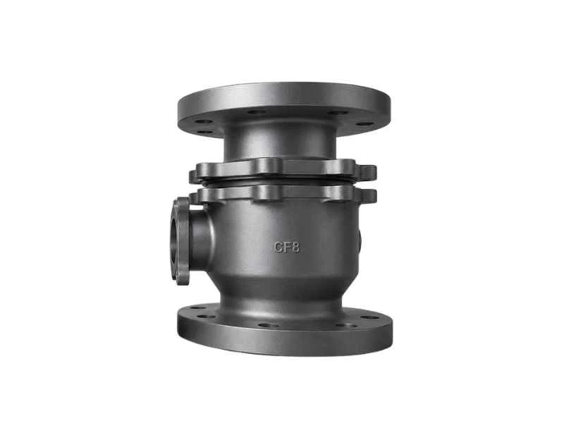 Cast flanged Y strainer