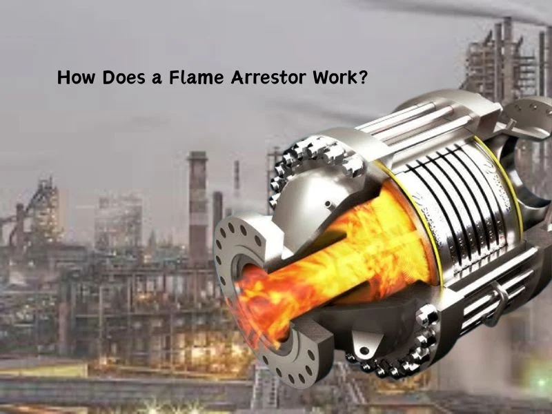 Flame arrestor working principle