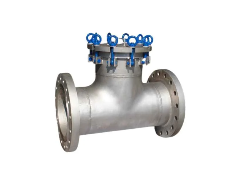 High-pressure T-type strainer