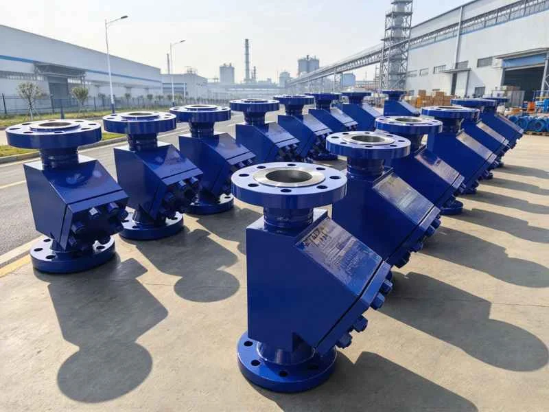 Industrial flanged Y strainer