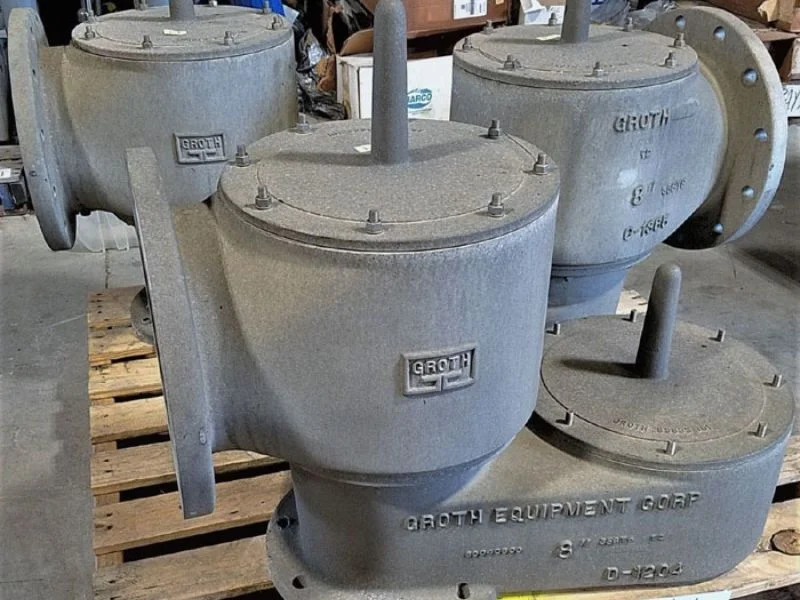 Pipe-away pressure vacuum vent