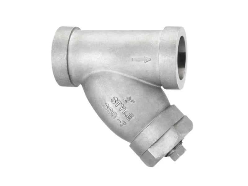Socket-weld Y strainer