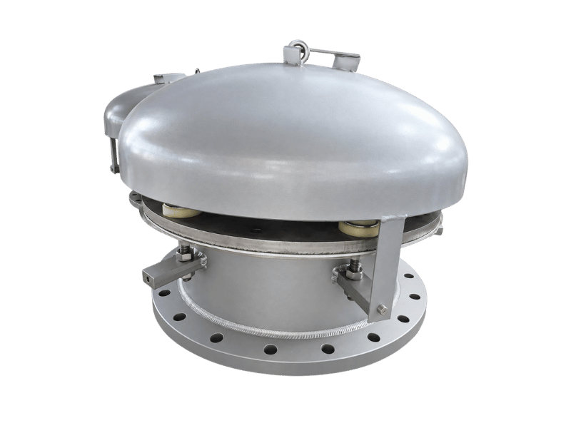 Storage tank emergency vent