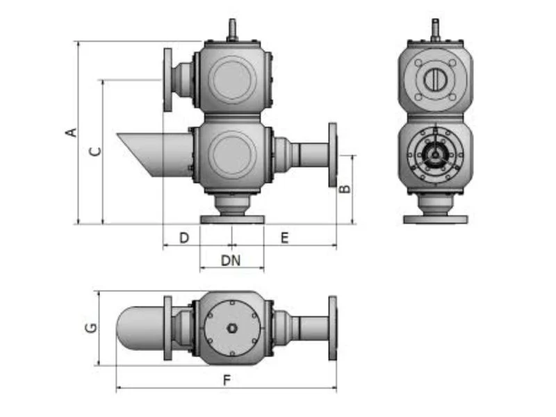 Tank vent valve size range