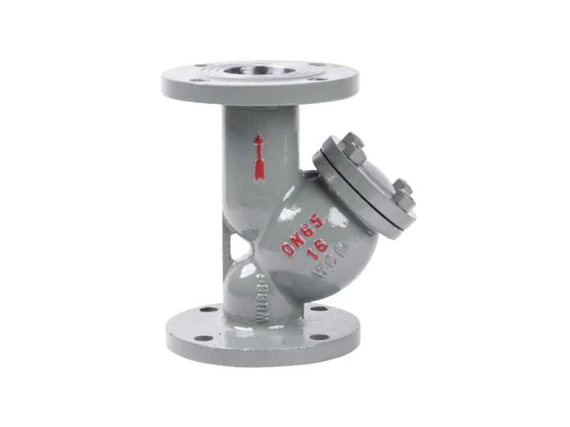 Welded pipeline Y strainer
