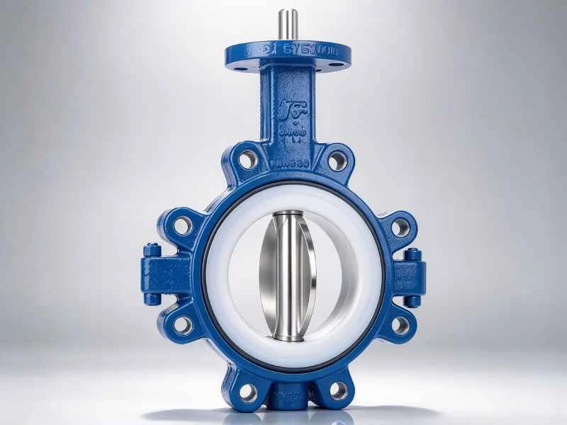 Abrasion resistant butterfly valve