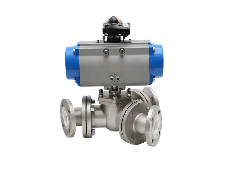 Abrasion-resistant ceramic valve