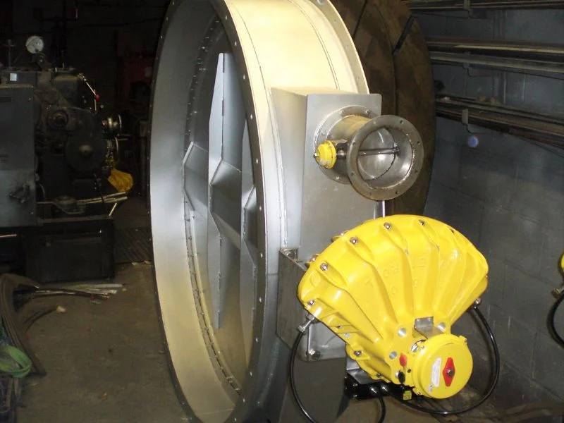 Air damper blade sealing options