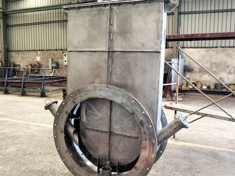 Air guillotine damper