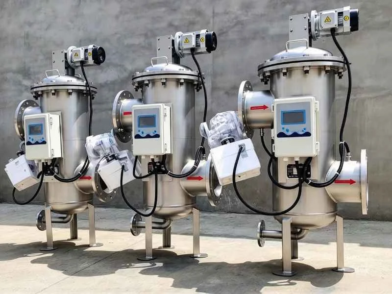 Automatic backwash filter
