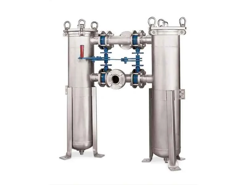 Automatic duplex strainer