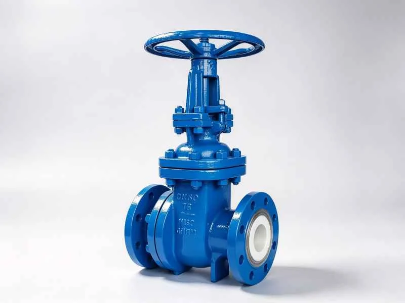 Ceramic gate valve