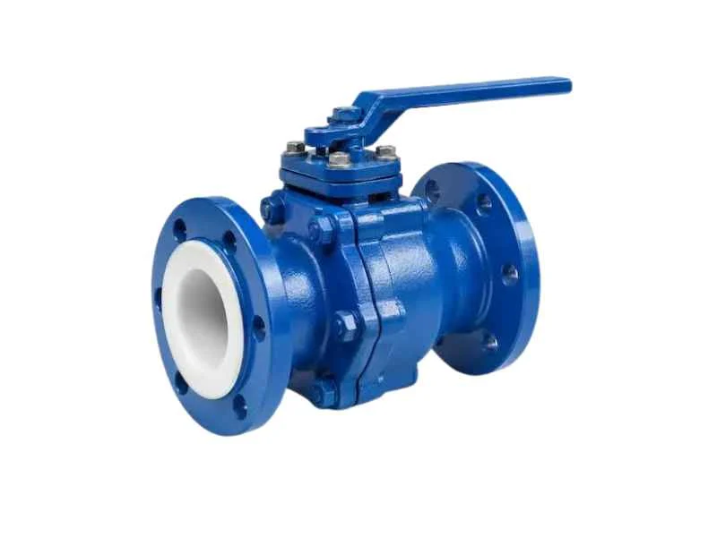 Corrosion-resistant lined valve