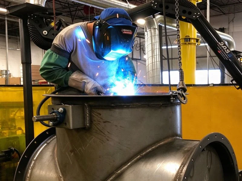 Diverter damper quality inspection