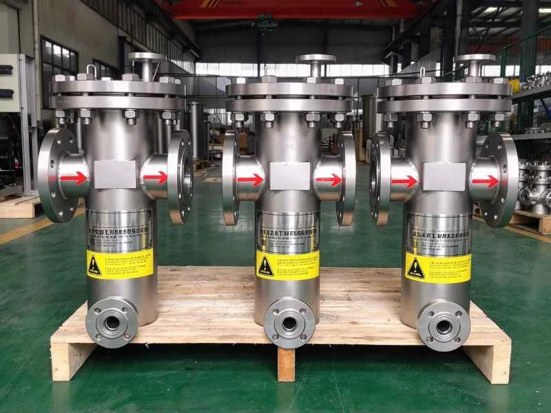 Duplex basket strainer