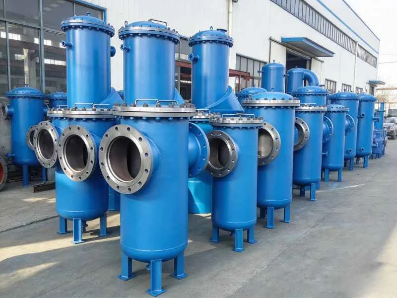 Factory testing of a basket strainer