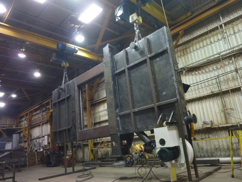 Guillotine damper quality inspection