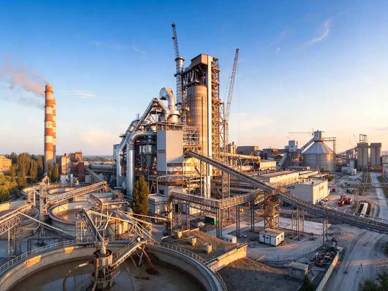 High abrasion valve in cement plant